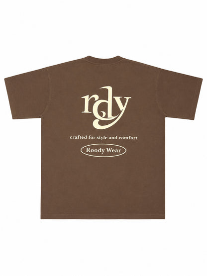 Roody Wear Essential T-shirt 'KOFFIE'