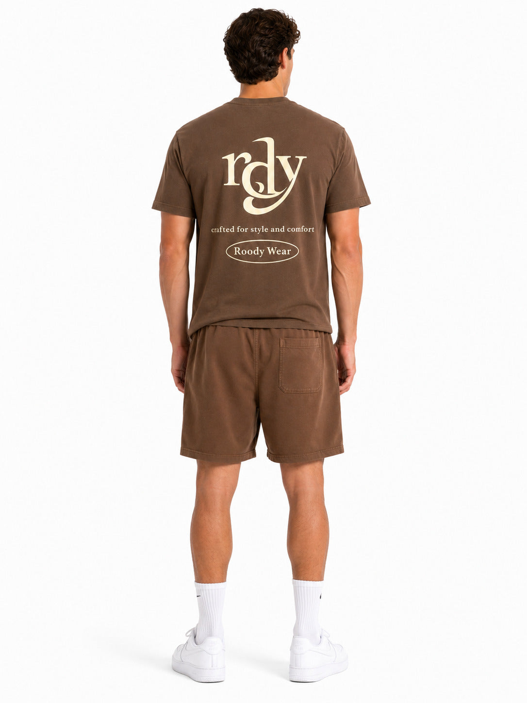 Roody Wear Essential T-shirt 'KOFFIE'