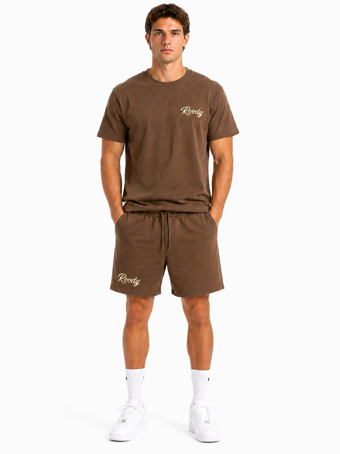 Roody Wear Essential T-shirt 'KOFFIE'